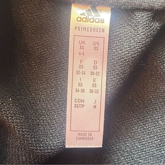 Adidas Primegreen Zoe Saldana Aeroready Black Pull On Skirt Size XS - Picture 3 of 12